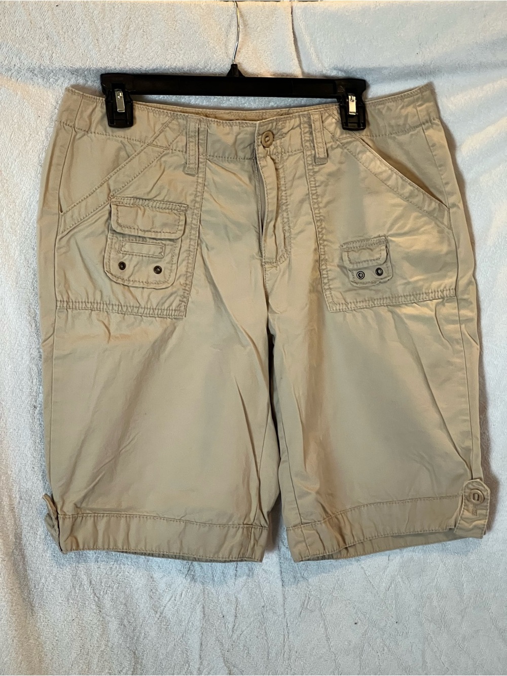 Apt. 9 Khaki Utility Cargo Shorts